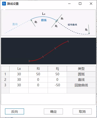 路线设置 > 自定义 路线设置 > 自定义 